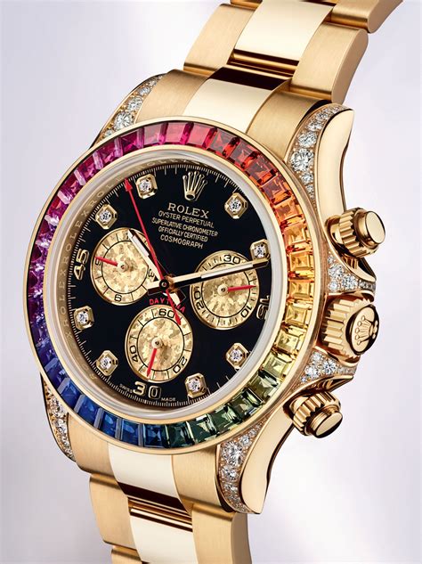 oyster perpetual cosmograph daytona rainbow|rolex cosmograph daytona 2023 price.